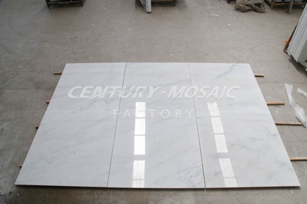 Century Mosaic High Quality Natural Stone Oriental White24'' Marble Tile