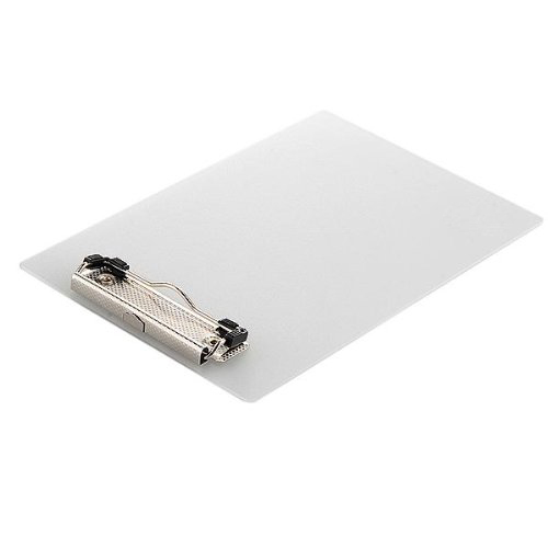 Affordable Clipboard Plate Door Translucent Block Clip for Paper A5 Office