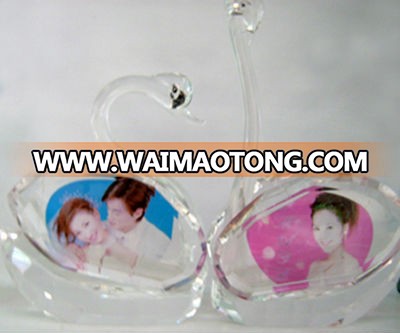 new design Rotating crystal photo frame