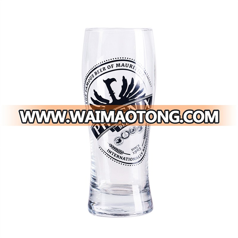 Custom Print Logo Beer Glass