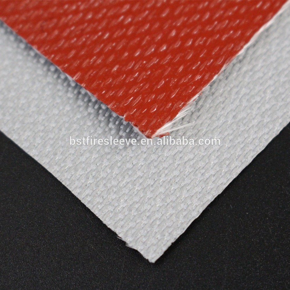 High Temperature Fabrics Heat Treated Fiberglass Cloth with Wire