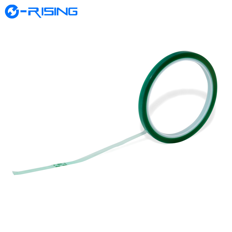 6mm High Temperature Polyester Green PET SiliconeTape