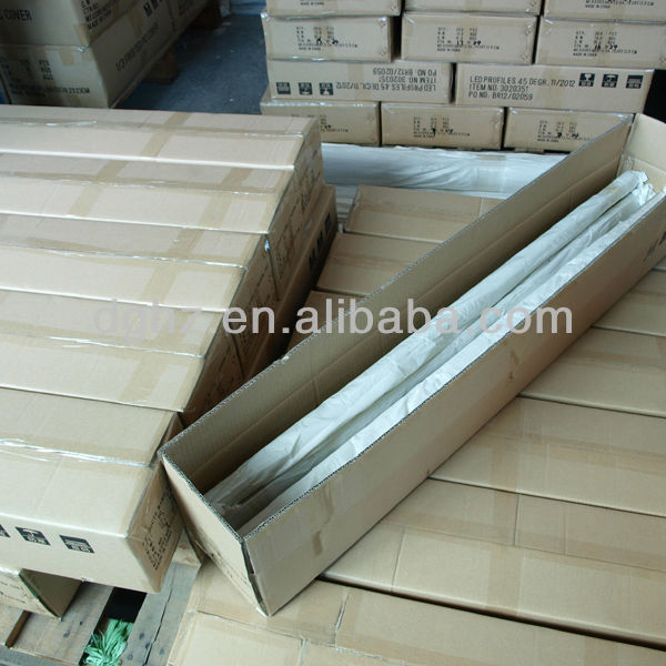 Main products with T5/T8/T10/T12 pc plastic cover for white/milky/transparent color