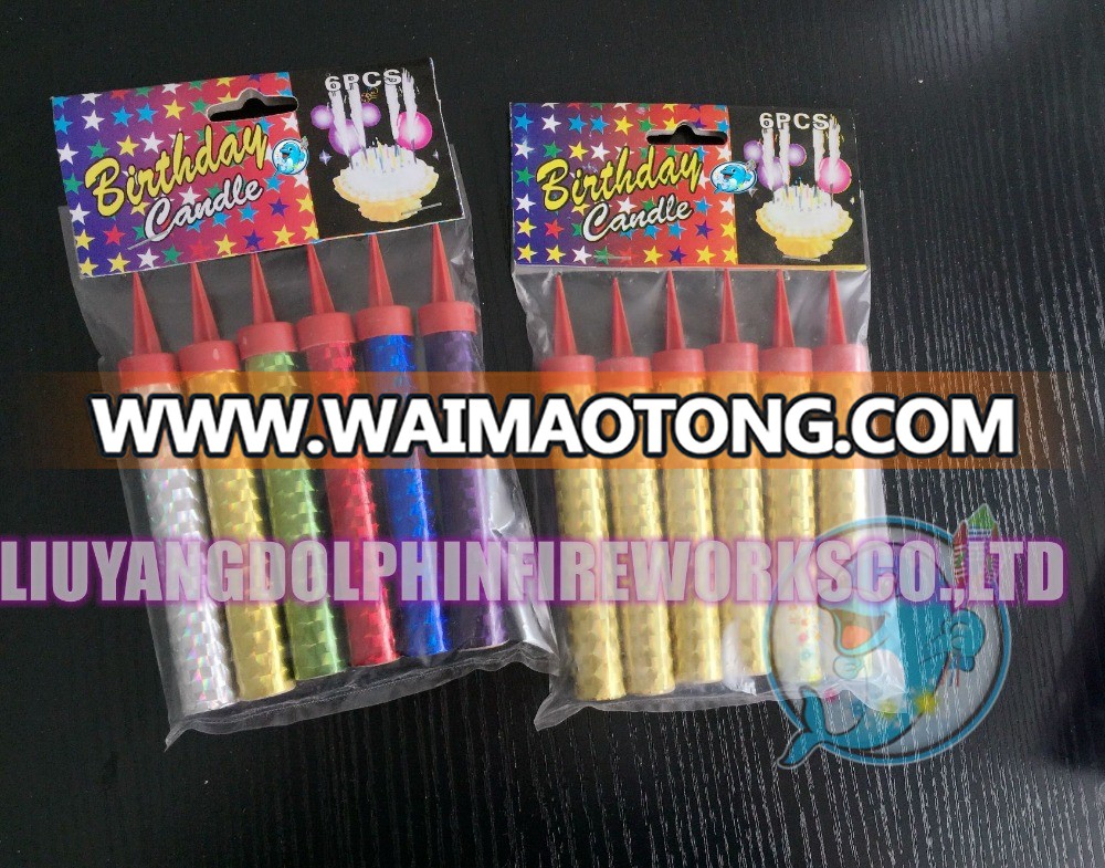 wholesale fireworks of 10cm/12cm/15cm/18cm/20cm/25cm/30cm birthday candle