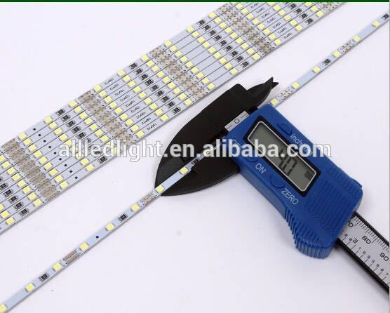 4mm Led Bar Light 2835 0.5M 36led/pcs Hard rigid led Bar light double line 12V Led Strip Rigid light