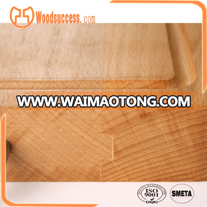 beech rectangle antibacterial cutting board