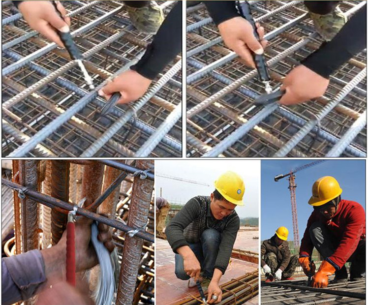 Semi-automatic construction Concrete Rebar Wire Twister