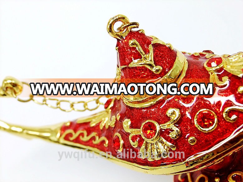 China wholesale aladdin lamp metal trinket box