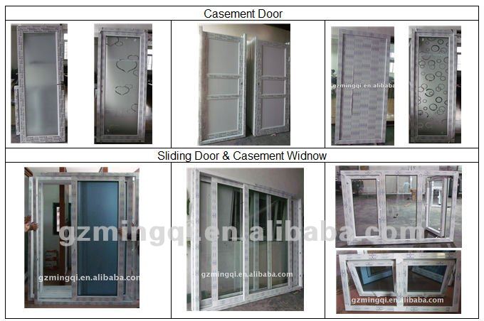 PVC doors and window factory in guangzhou