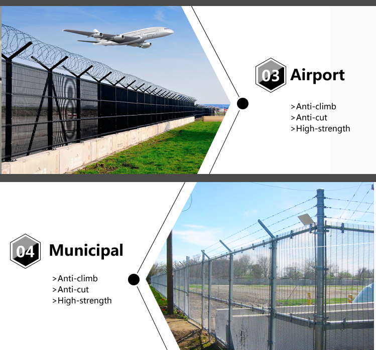 High Quality Airport Wire Wall Fence hot sale airport fence