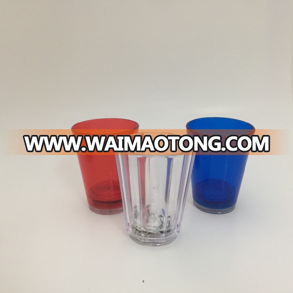 Plastic Light Up Flashing Liquid Activated LED  Glass/Cups