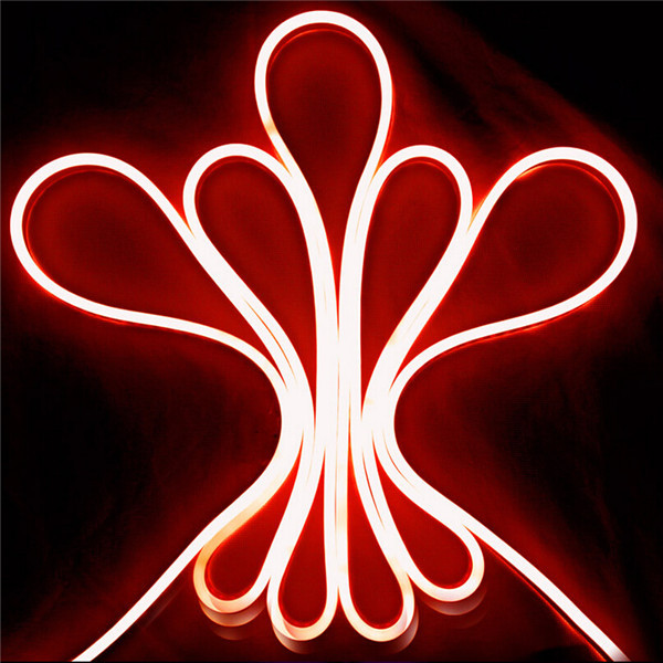 Outdoor Waterproof White LED Neon Rope Light