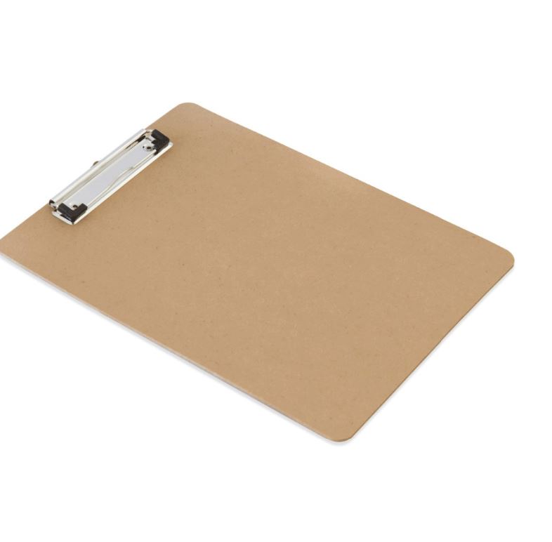 Affordable Clipboard Plate Door Translucent Block Clip for Paper A5 Office