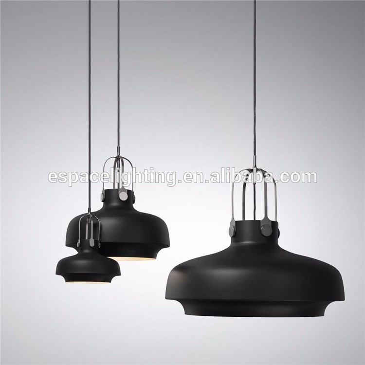 Modern metal stairs pendant light fixtures for restaurants