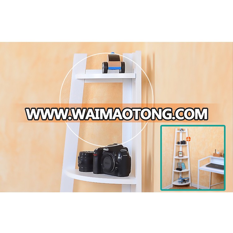 High Quality Wood Corner Shelf Design