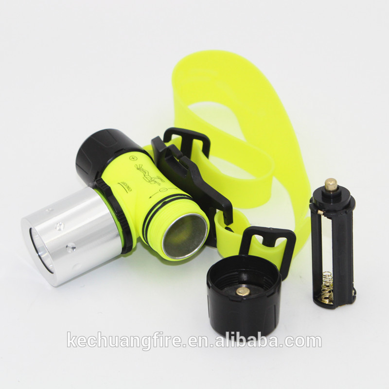 Professional rechargeable led waterproof headlamp led head lantern for camping and diving