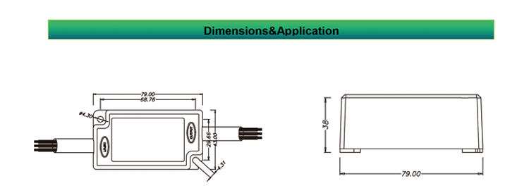 Fireproof IP67 20KA Outdoor Power SPD LED Surge Protection Device