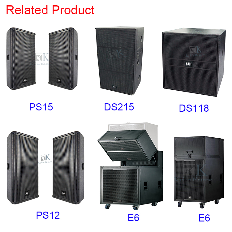 Professional Audio Sound Full Range Active Show PS08 Speaker System