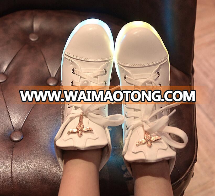 New high top led shoes men women glowing light up basket led luminous shoes adult femme flashing led shoes 35-46 size