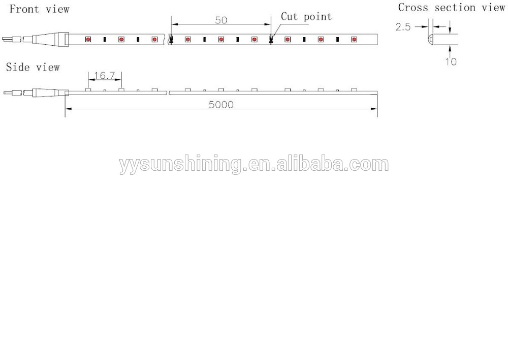 5050 Flexible SMD Led Strip