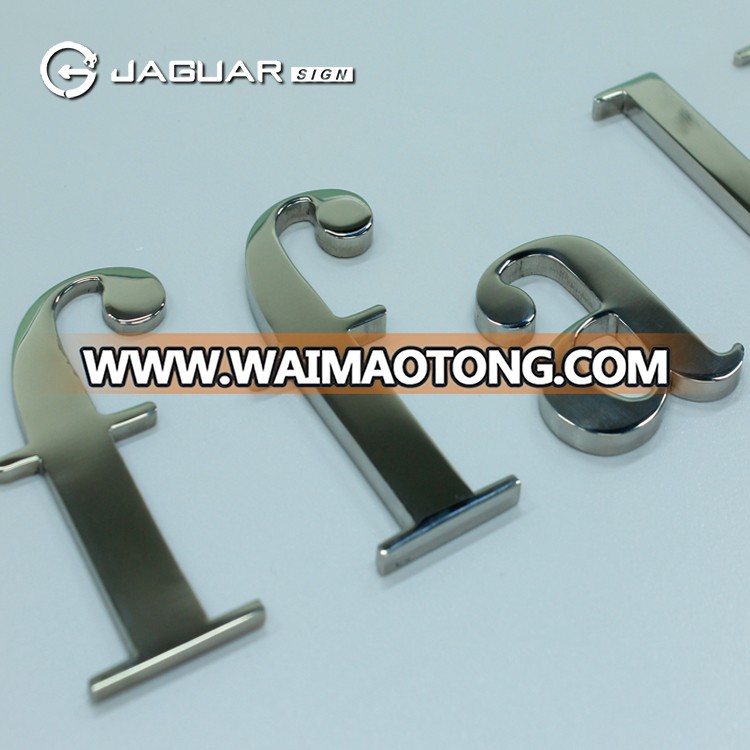 Factory Customized Decorative Corrosion Vintage Small Metal Alphabet Letters