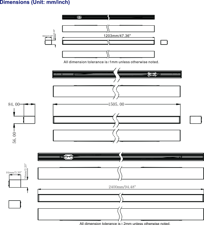 High quality IP40 led lights suspended ,ceiling 0-10v dimming linear led light, led linear lighting