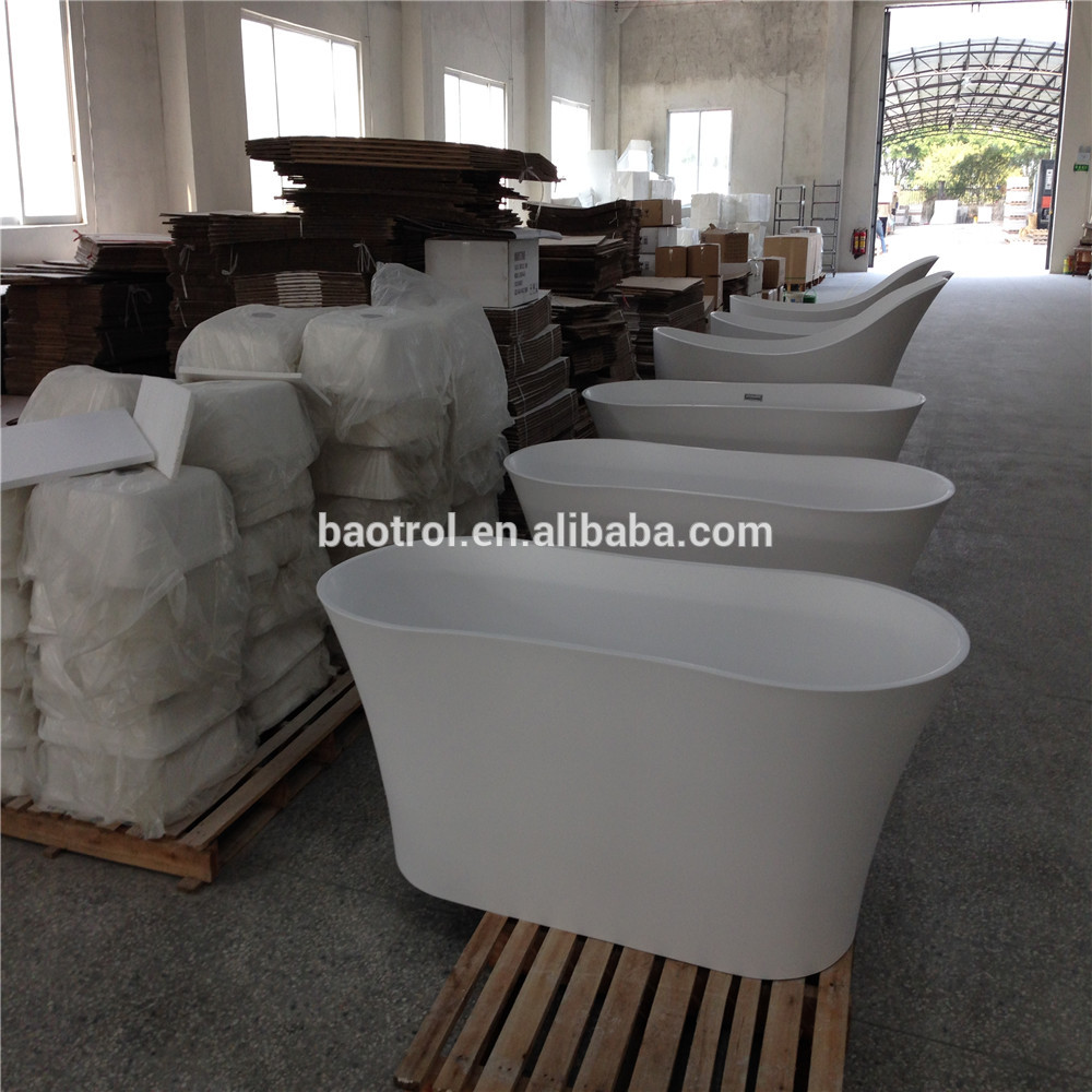 baotrol matt finished solid surface bathtub BAO-BT017