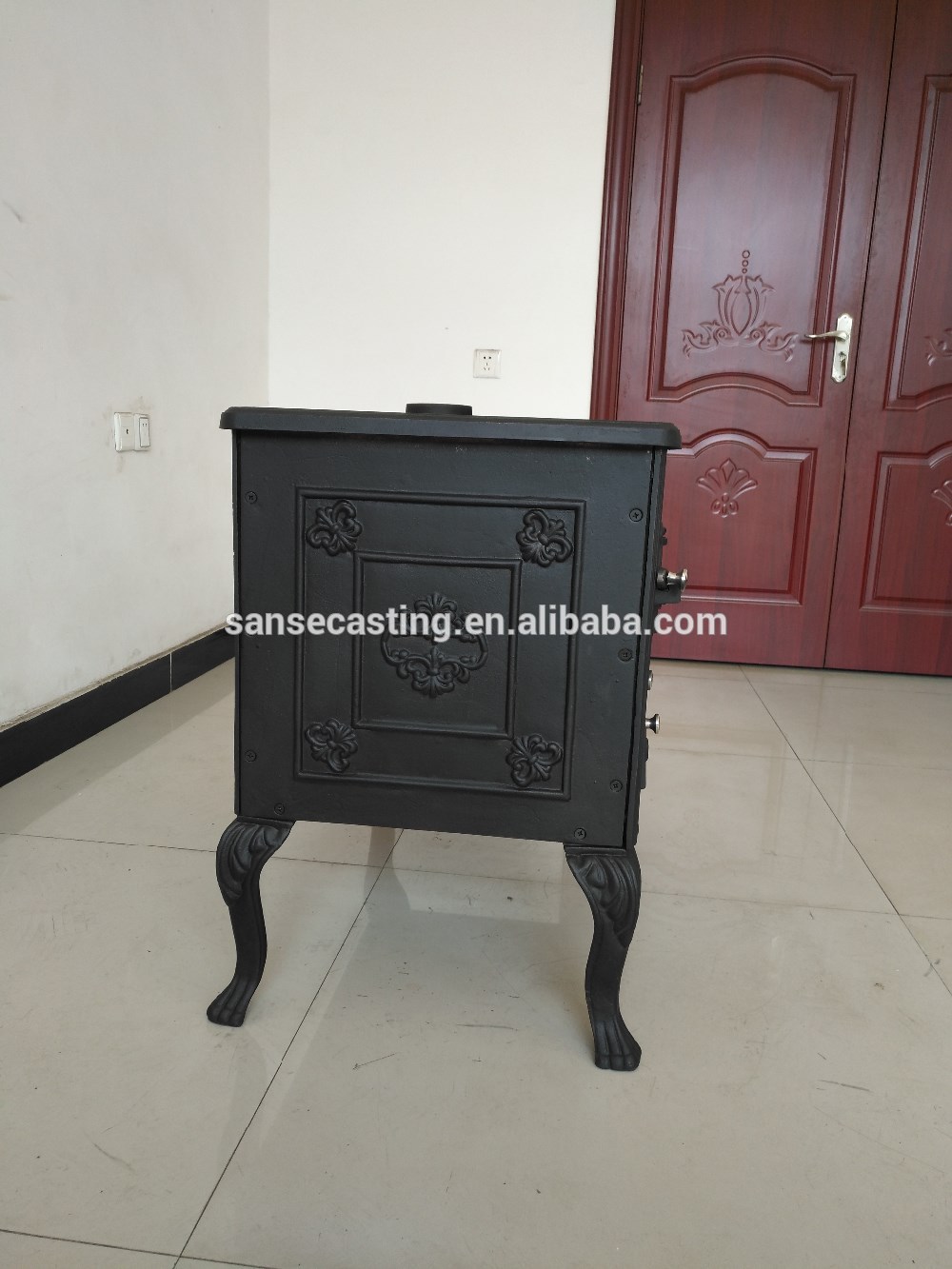 China supplier wood burning cooking stove, wood stove BSC308