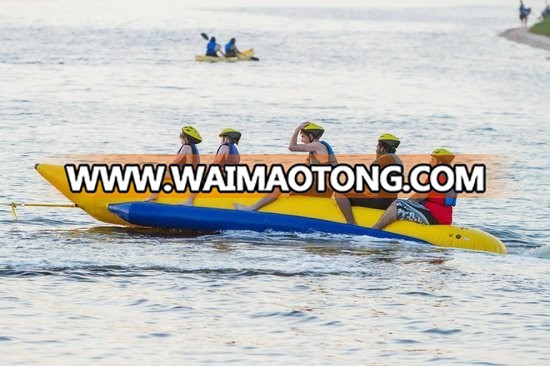 2017 Inflatable water sports banana boat for 5 persons