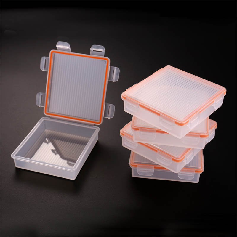 4x18650 8xCR123A Battery Transparent Waterproof Battery Storage Case Box holder Hard Case Battery Holder