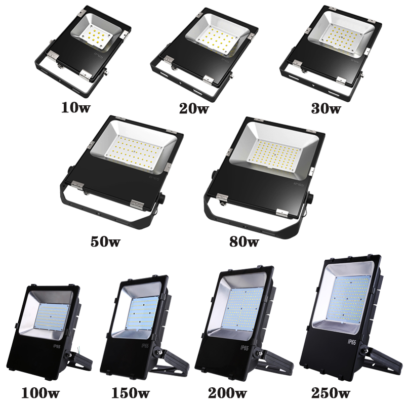 10w-250w ip65 led floodlight outdoor flood light