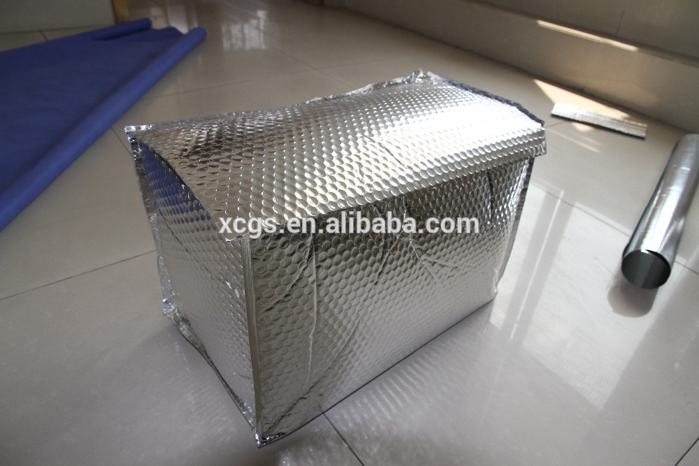 Wholesale Box Liners Bubble Insulated Aluminum Foil Thermal Bag/Anti-heat Cooler Bags