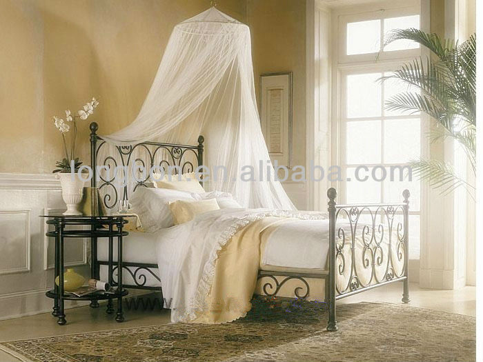 top-selling classic white wrought iron bed frame