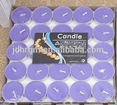 Cheap price Long burning blue tealight candles