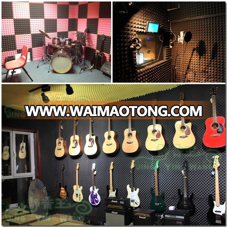 Little pyramid acoustic foam panels music recording studio foam polyester soundproof acoustic foam