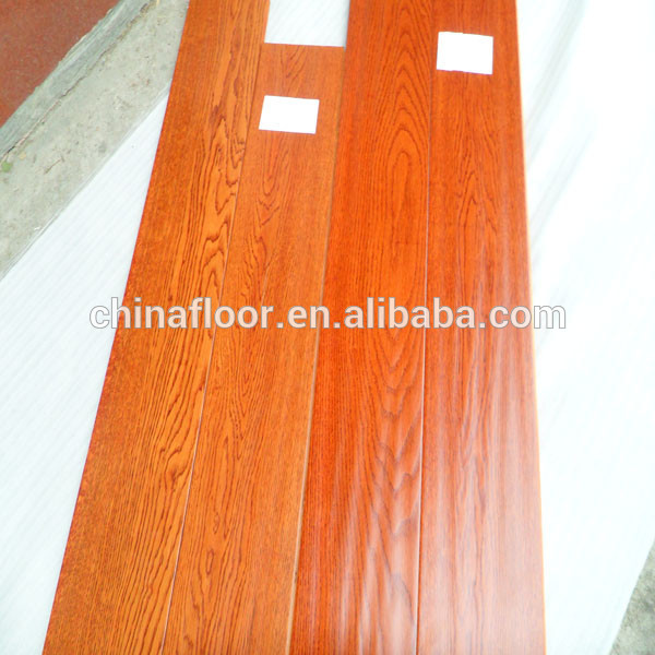 embossed surface Natural color American red Oak engineered wood flooring