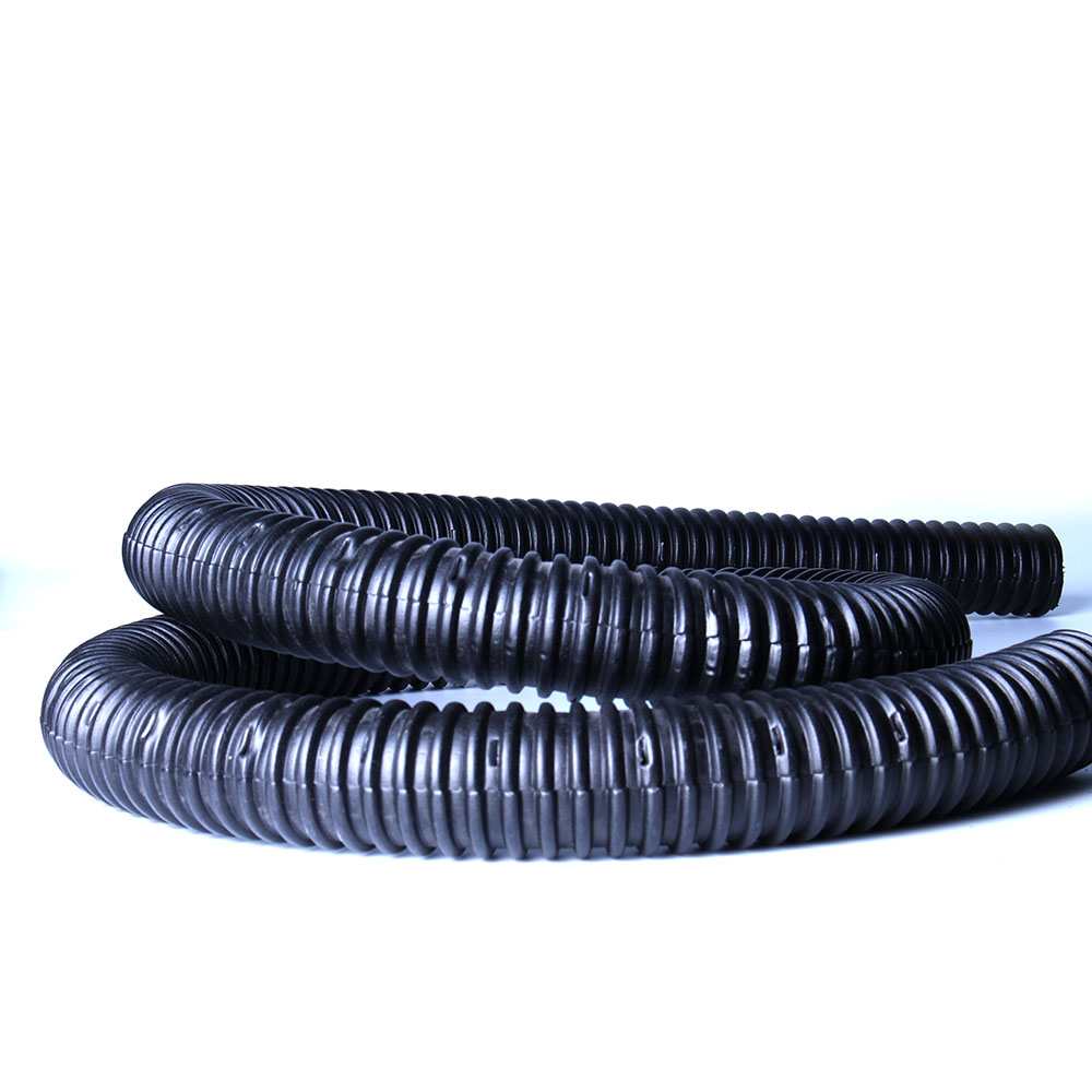 HDPE corrugated perforated drain pipe with sock