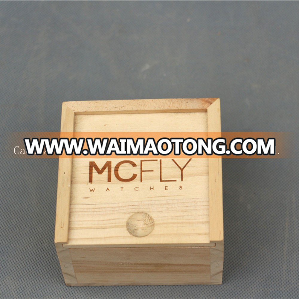 Woqi bamboo wooden gift box and wooden packaging box with carved wooden box lid