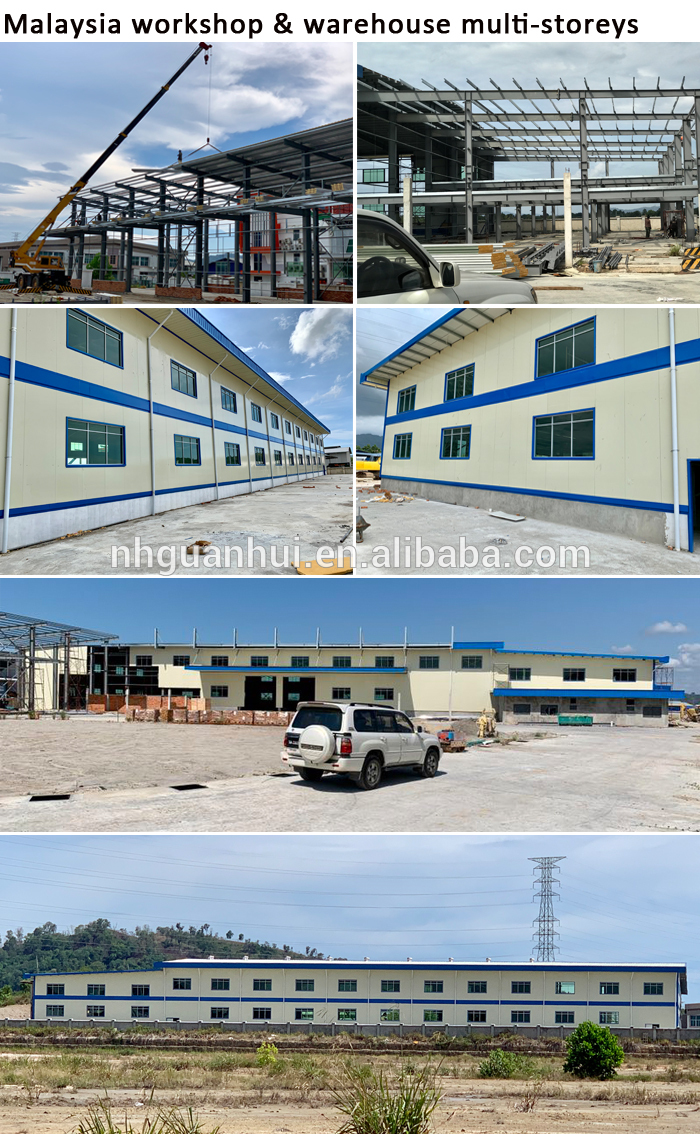 Ready made materaisl steel structure prefabricated low cost school building projects