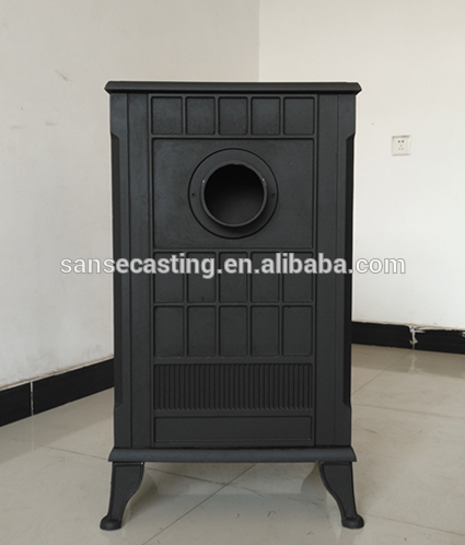 New design cast iron burner stove, cast iron heating stove BSC336-1