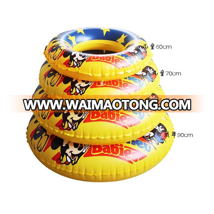 Wholesale Promotional Baby PVC Inflatable Pool Floating Swim Ring