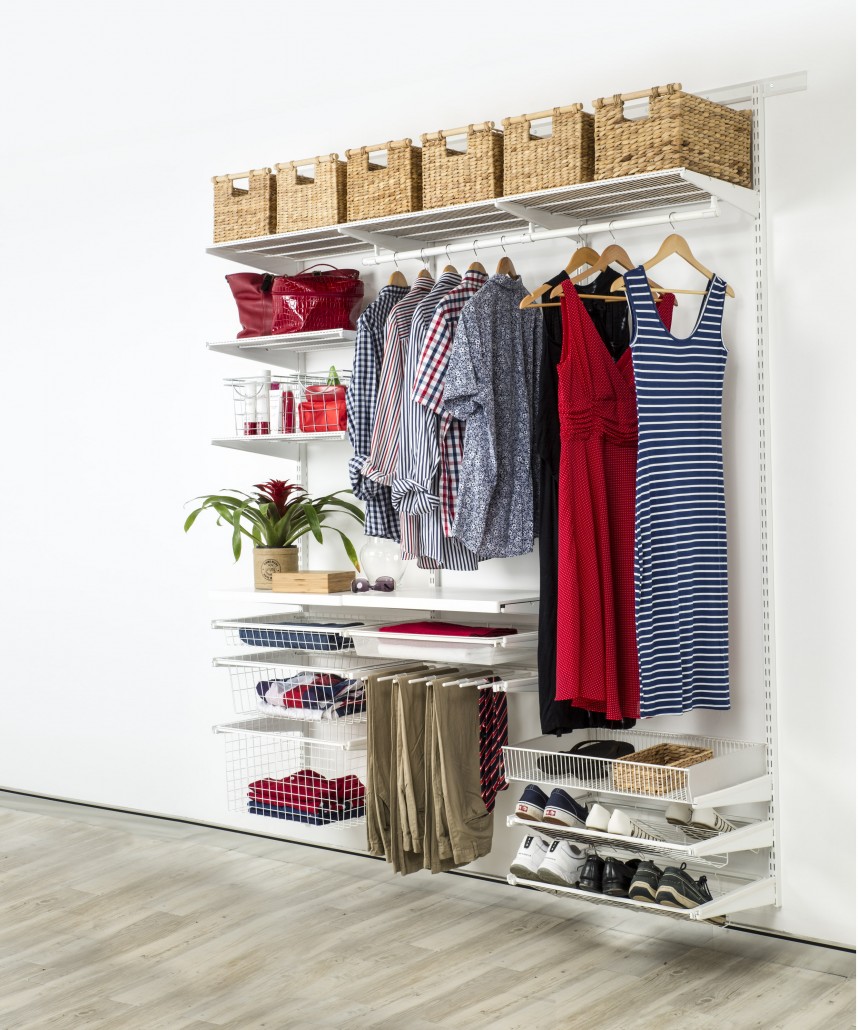 New style wardrobe shelving organizer