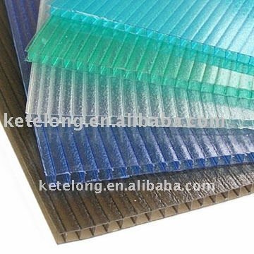 UV protective polycarbonate hollow sheet