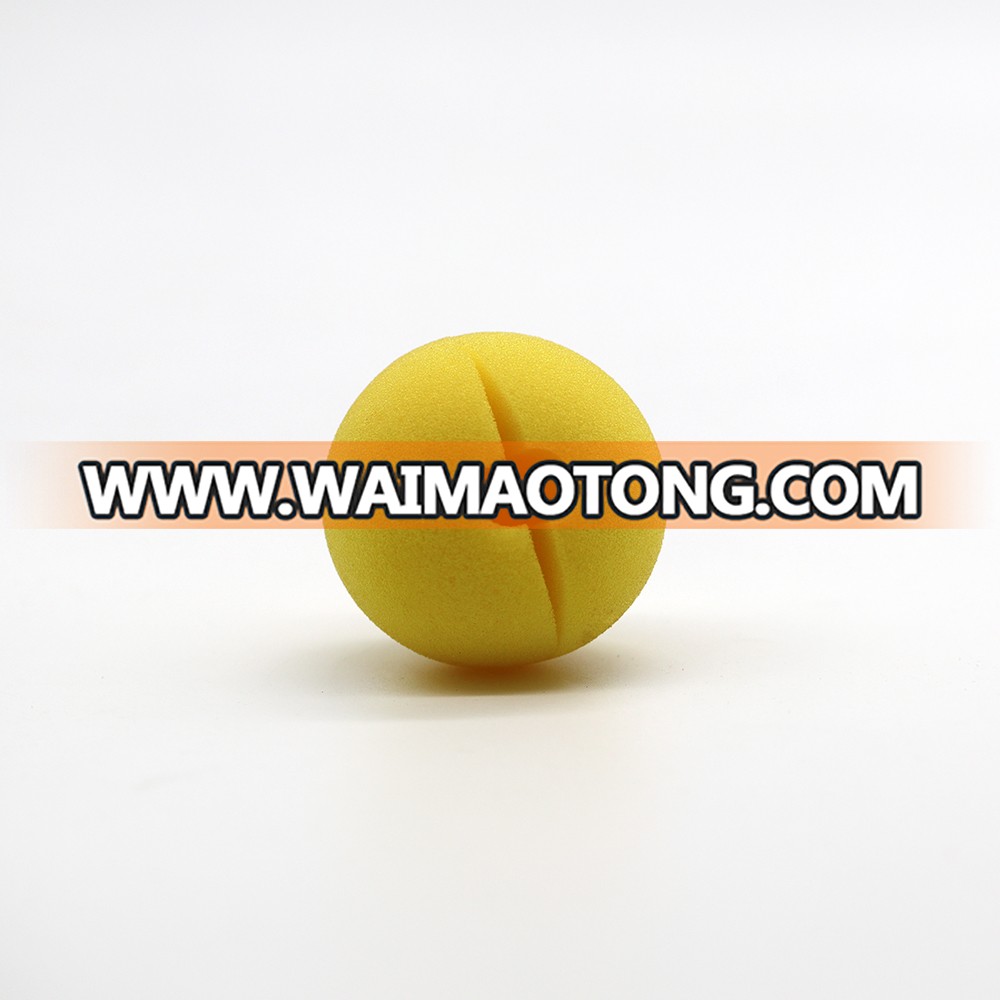 China Factory Yellow Color Party Favor Accessories for Halloween Christmas Birthday New Year, Polyurethane Foam Clown Nose