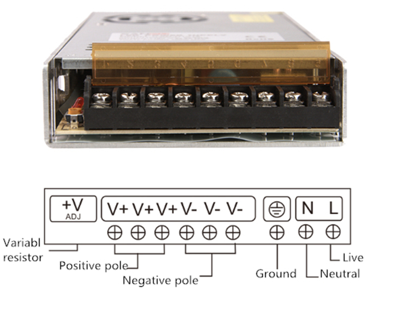 350W 12V Power Supply Multifunctional Switching Mode Power Supply with CE certificate 12V Ultra Thin Power supply