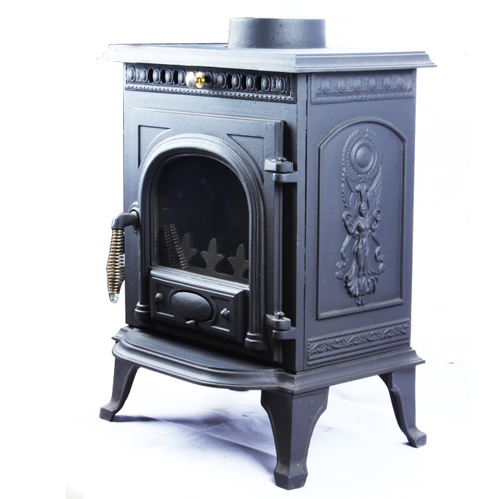 Top protector cast iron or steel wood burning stove