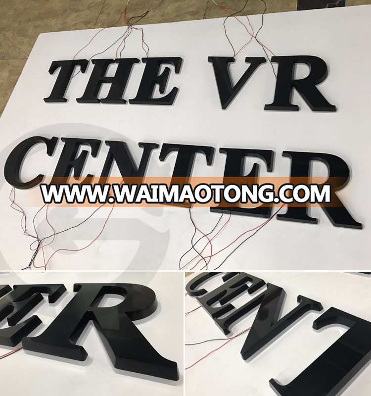 Manufacturer Custom Painting Coating Acrylic Letters Led Backlit