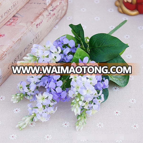 Hot sale fabric artificial hyacinth flower for wedding decoration