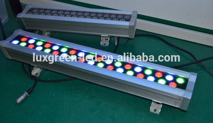 36*2W led bar , DMX RGB wall washer IP65 with 3 years warranty