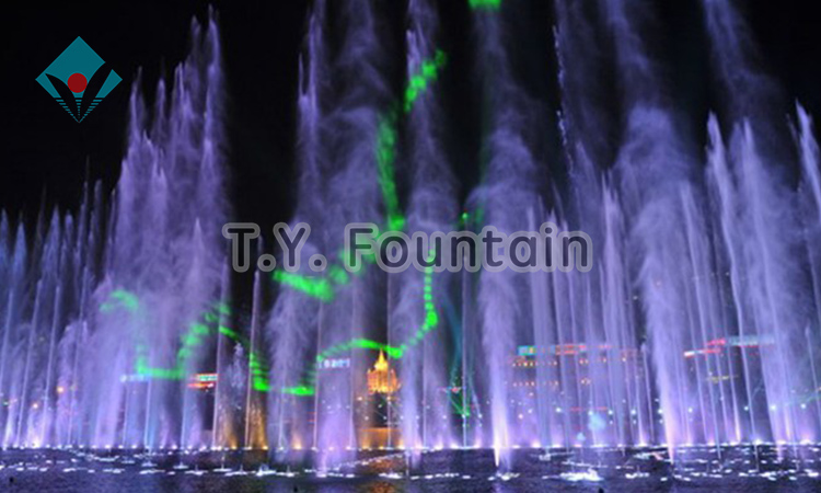 Outdoor Large Music Dancing Colorful Water Fountain